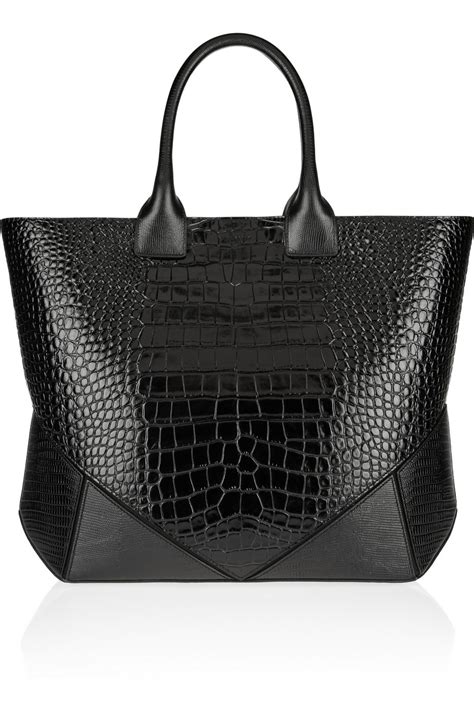 givenchy black chain croc|givenchy purses for women.